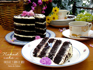 Naked Cake chocolate y crema queso 05