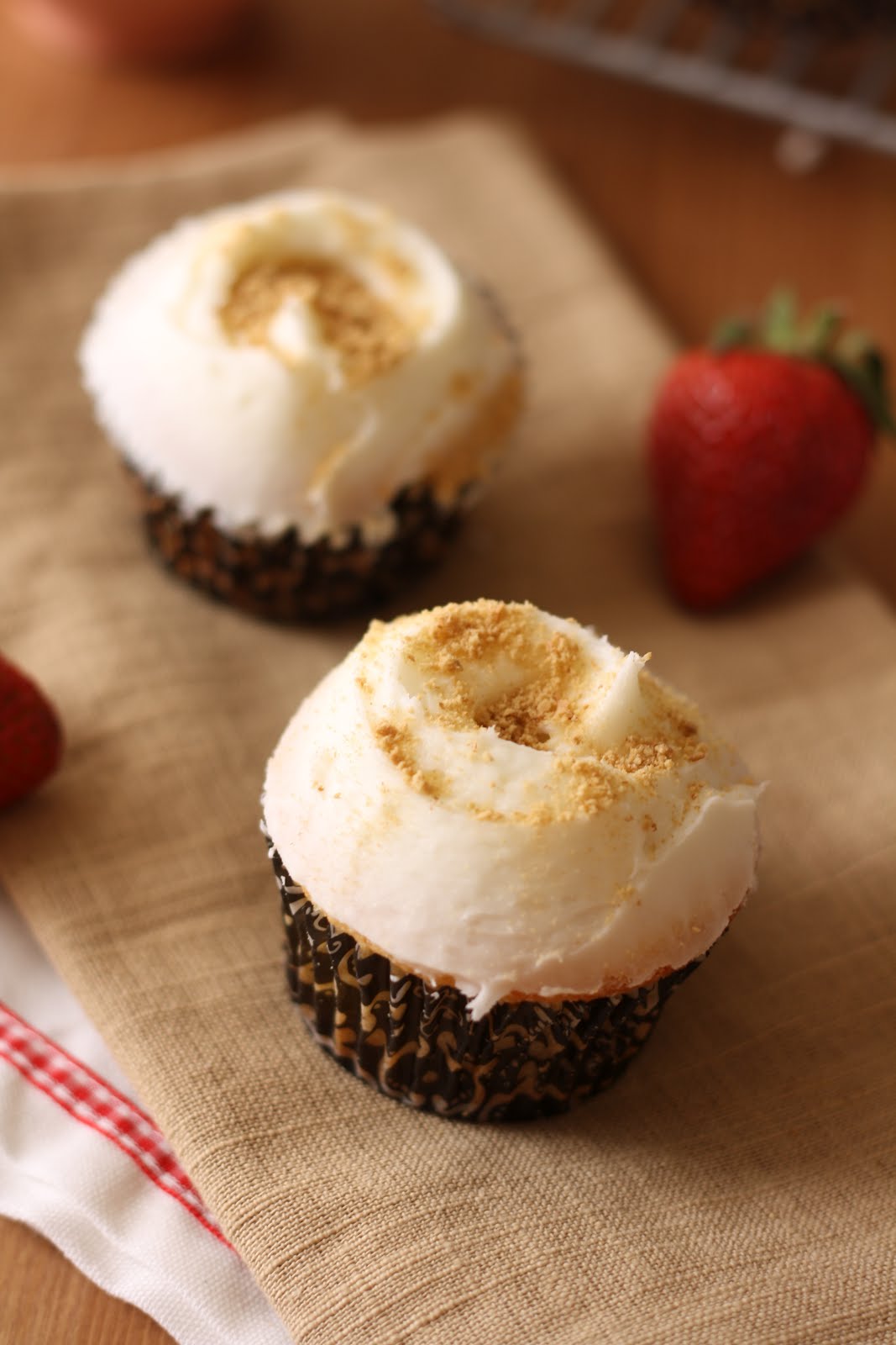 Hummingbird Bakery Strawberry Cheesecake Cupcakes Recipe