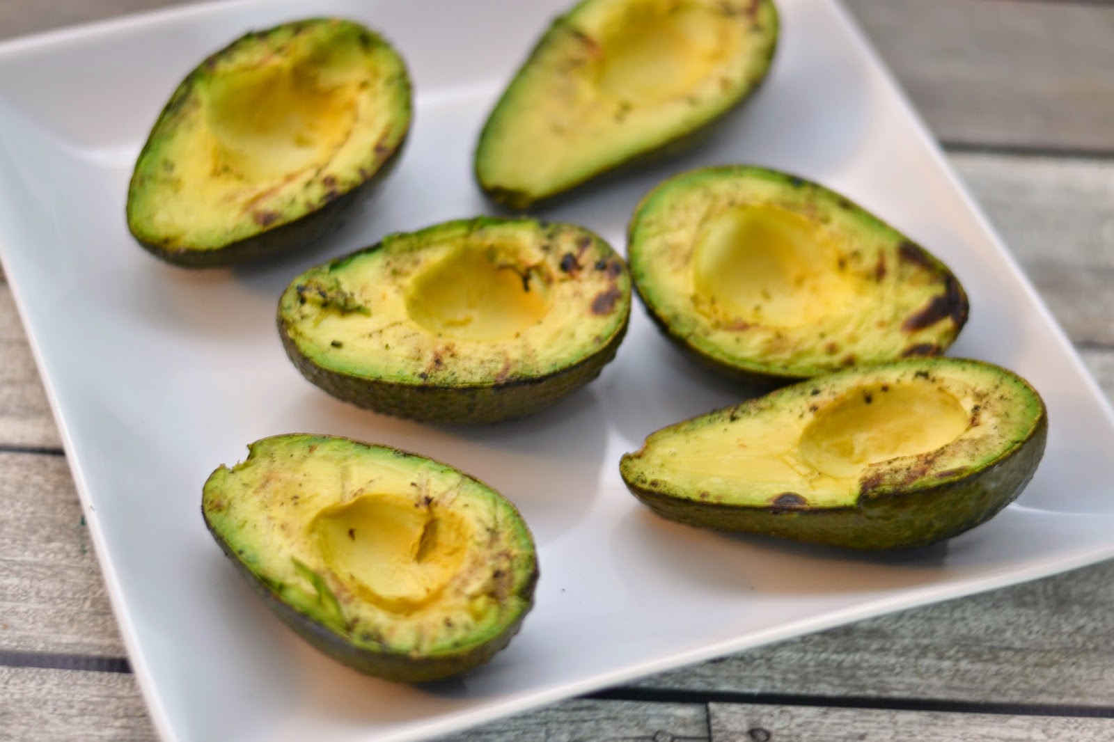 Black Bean and Tomato Salsa Topped Grilled Avocados Building Our Story