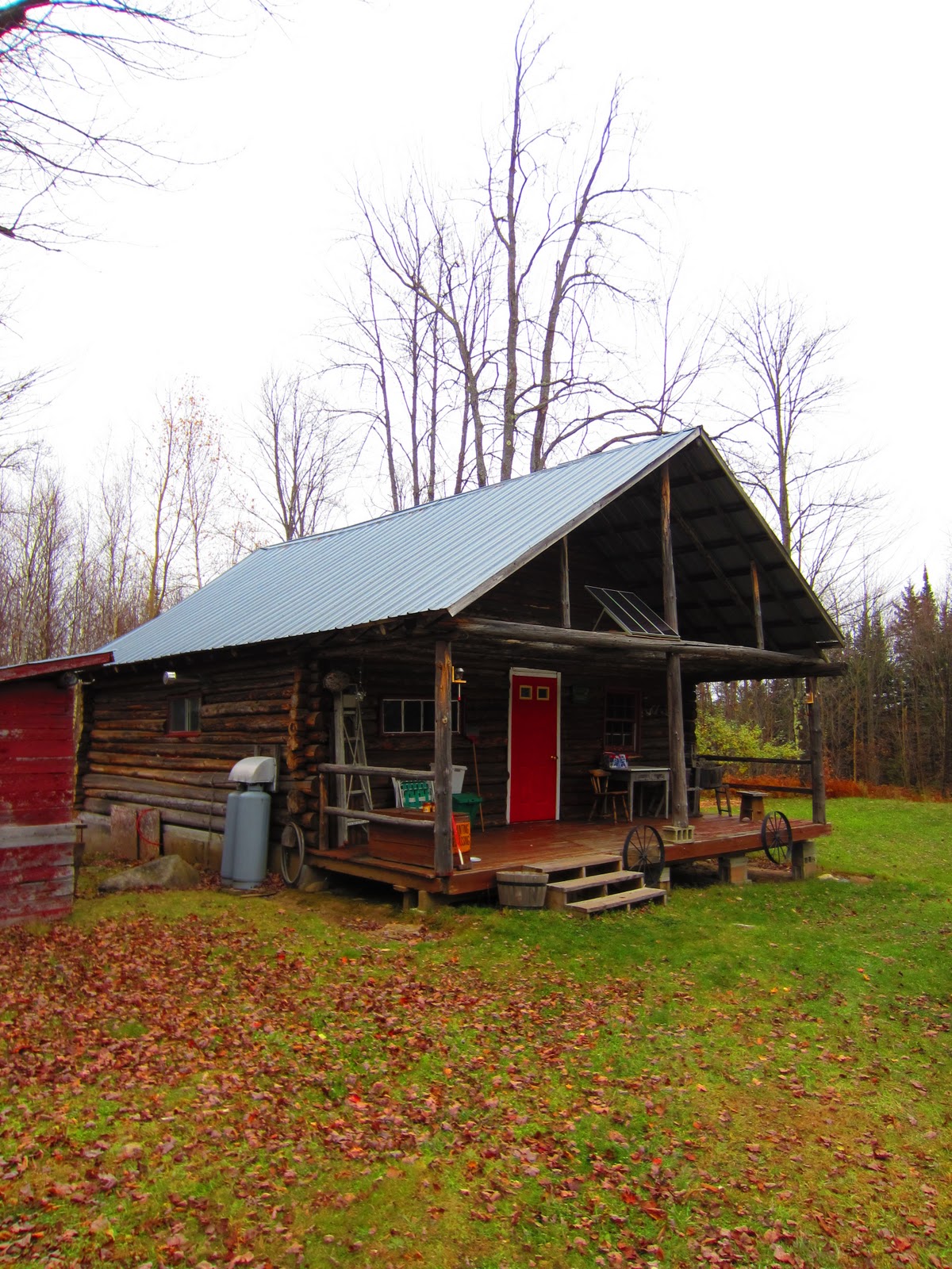 A Log Cabin in Northern Vermont 20' by 20' a tiny