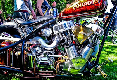 custom bike building championship in Norrtälje