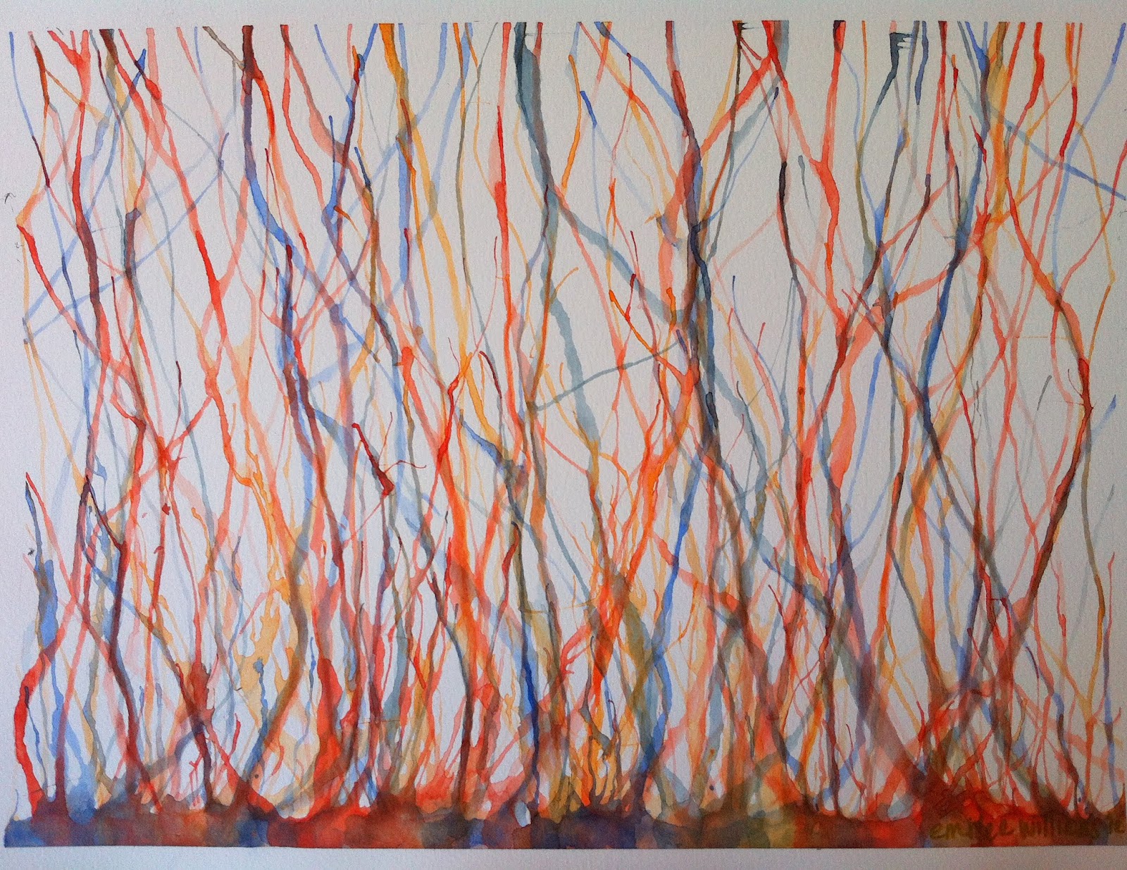 Painting With Straws