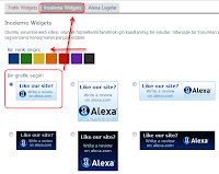 Alexa widget kod ekleme nasıl yapılır