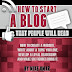 HOW TO START A BLOG THAT PEOPLE WILL READ - Free Kindle Non-Fiction