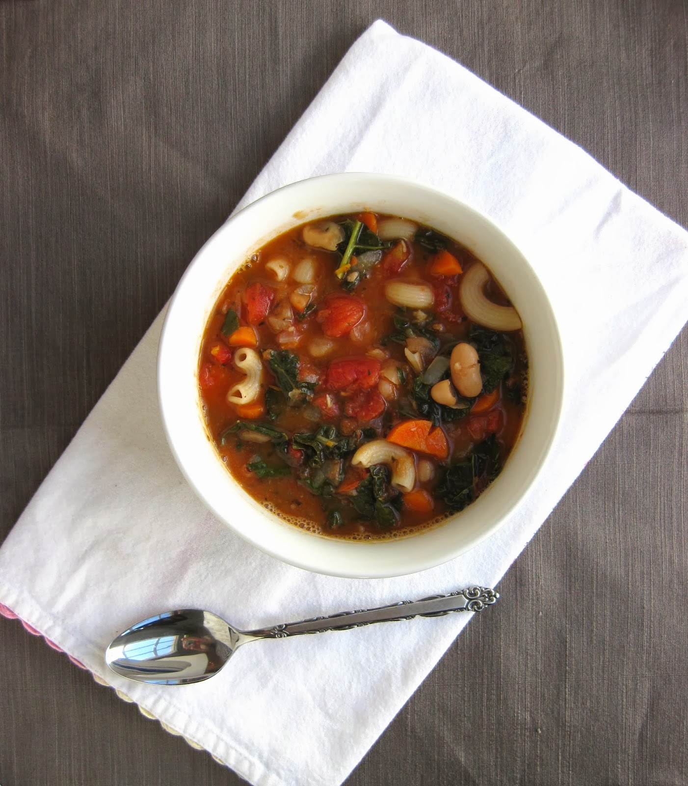 Stew or a Story Pasta e Fagioli with Kale