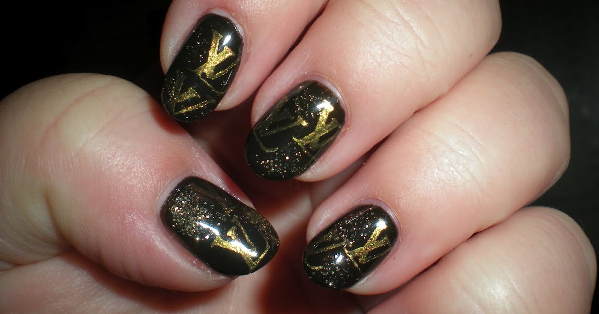 Nail Art World - gallery of nail design: LV Nails