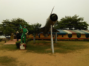 " Raid on Entebbe " open air museum on Aero Beach in Entebbe