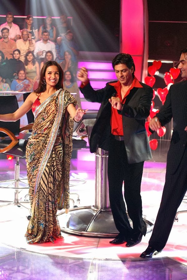 Malaika Arora Khan and Arbaaz Khan On KBC With Shahrukh Khan Malaika Arora Khan and Arbaaz Khan On KBC With Shahrukh Khan
