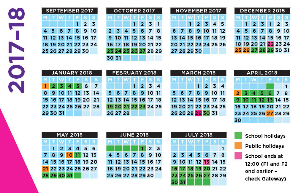 Школьный календарь 2017-2018-2017 года