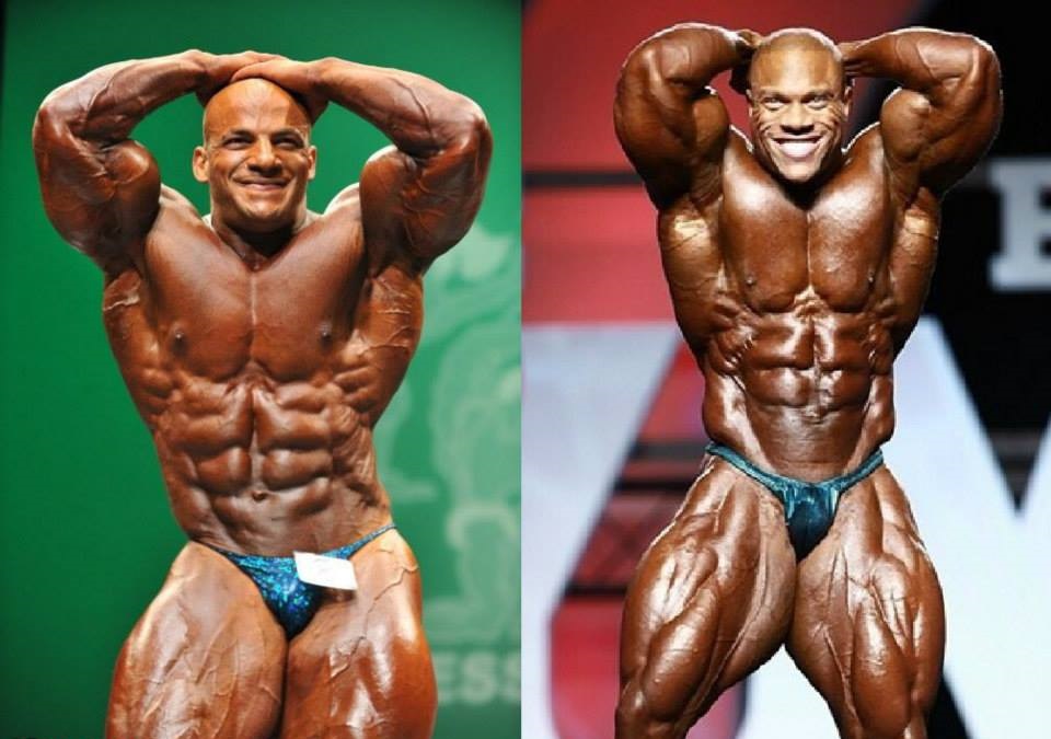 Big Ramy vs Phil Heath w/ Jay.