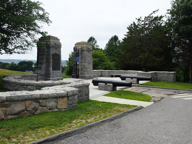 The entrance to Fort Griswold State Park