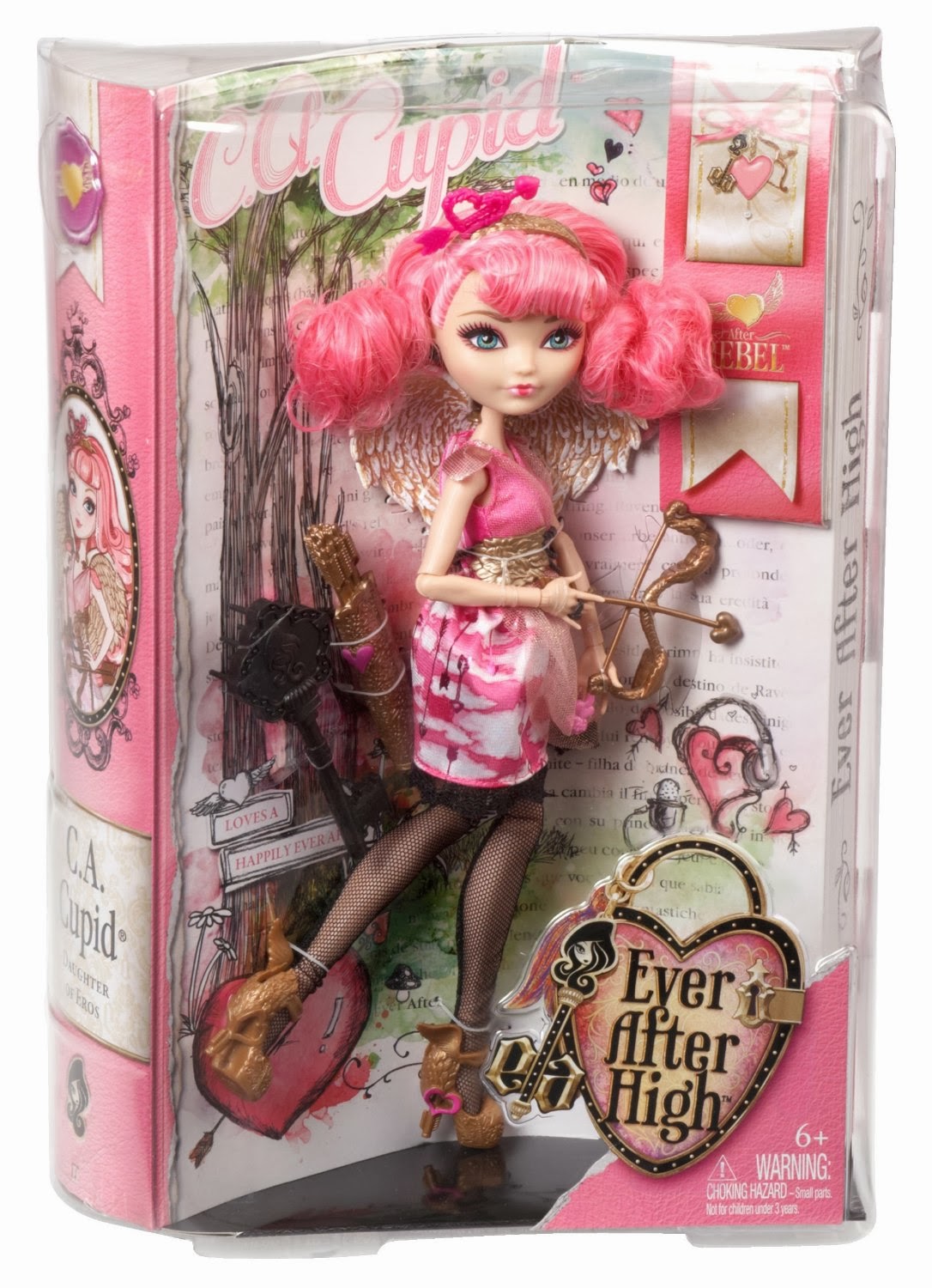 My toys,loves and fashions: Ever After High - C.A. Cupid na caixa!!!