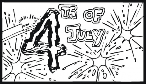 4th Of July Coloring Page 4th Of July Coloring Page