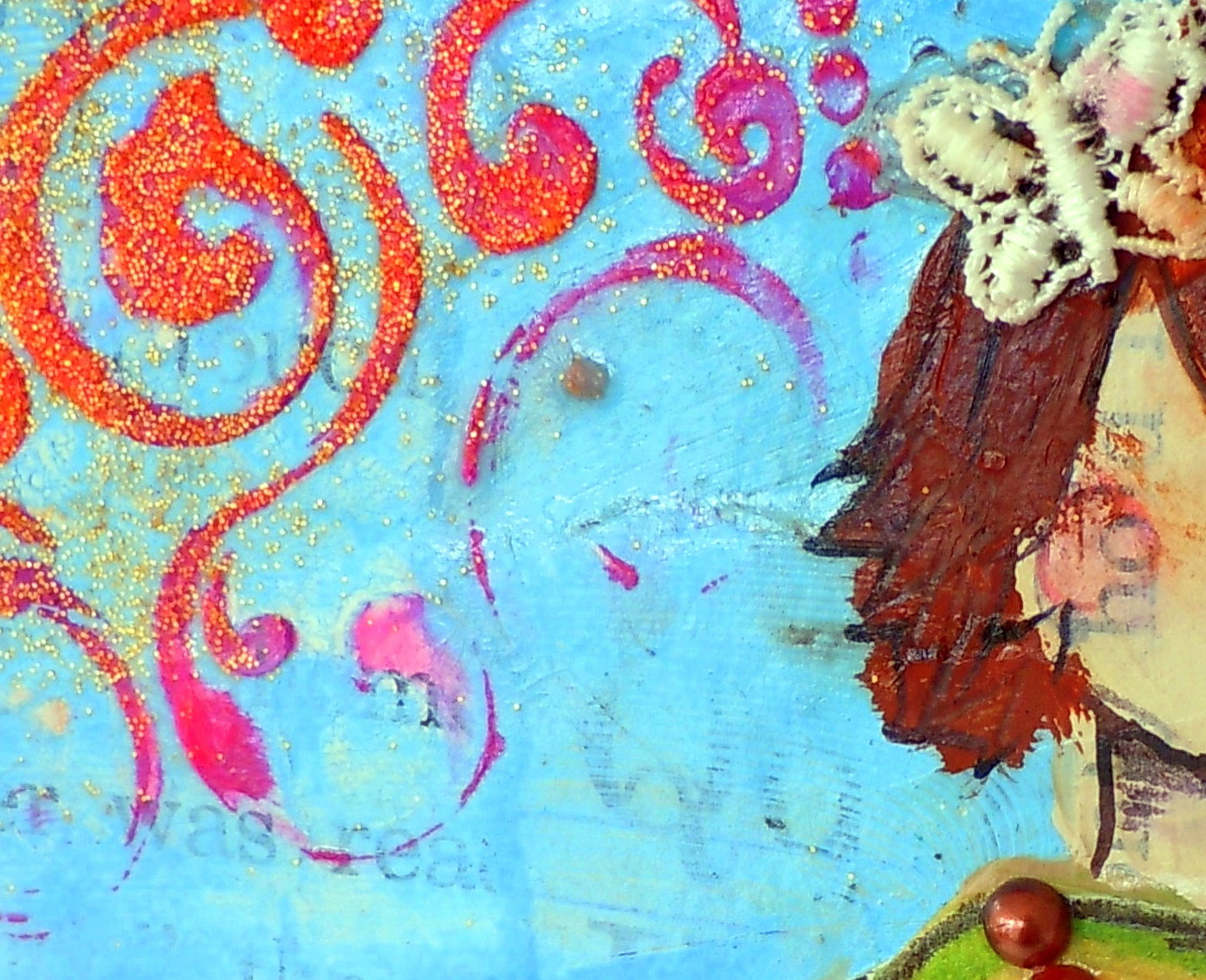 Into the Crazy Blue She Art