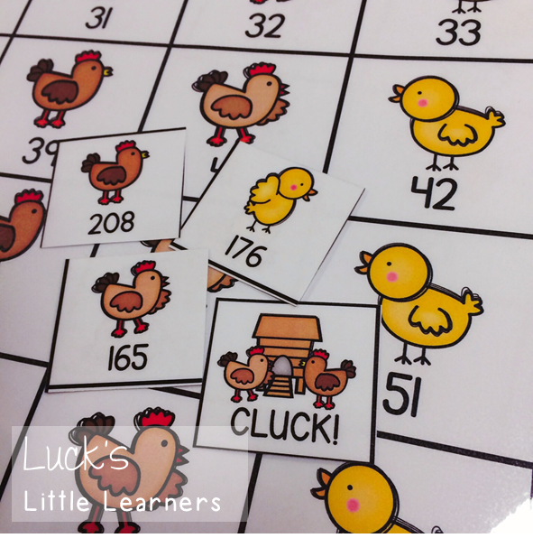 http://www.teacherspayteachers.com/Product/Hens-Love-Tens-A-10s-Skip-Counting-Game-603226
