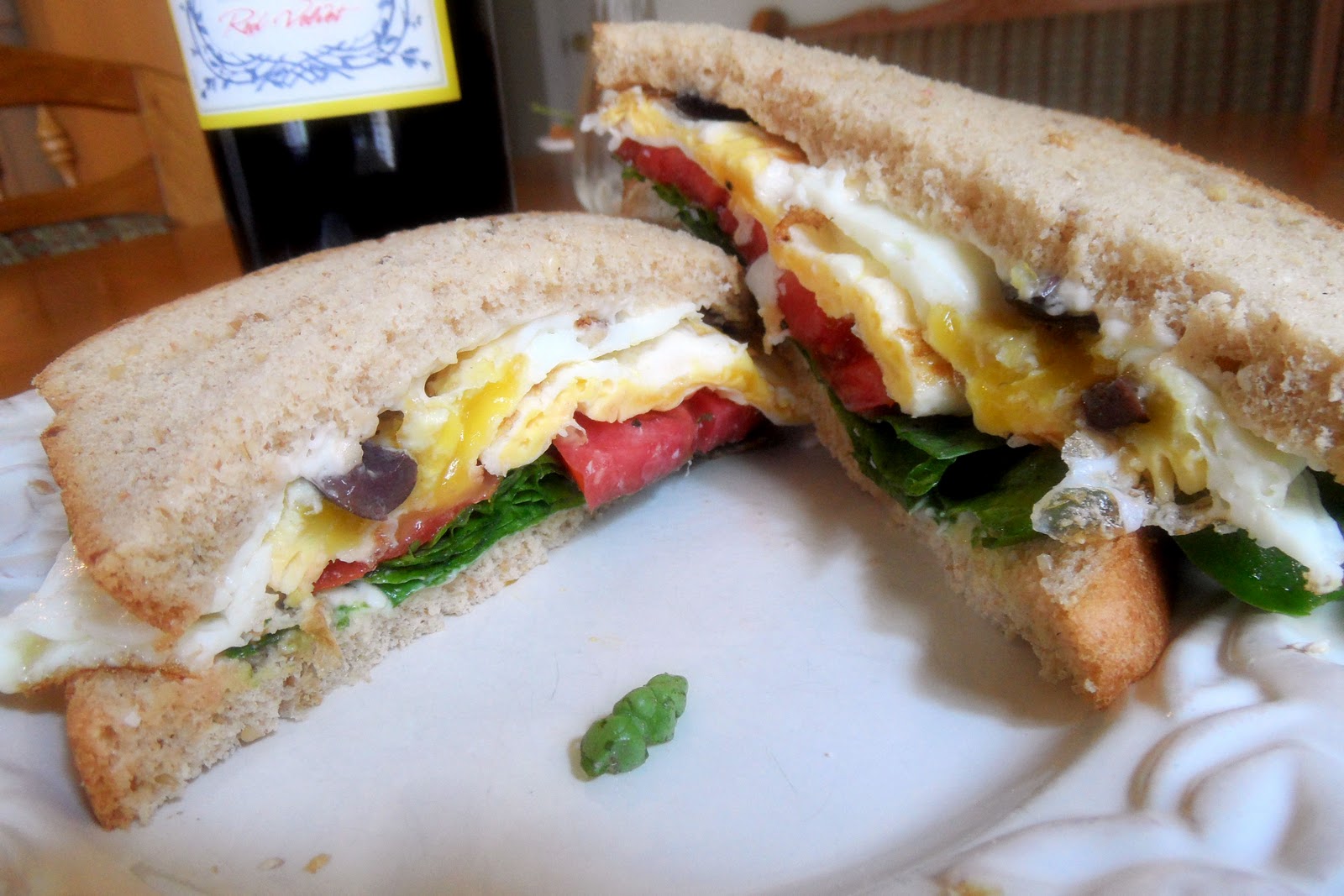 to My Suburban Chicken Blog EGG AND OLIVE SANDWICH