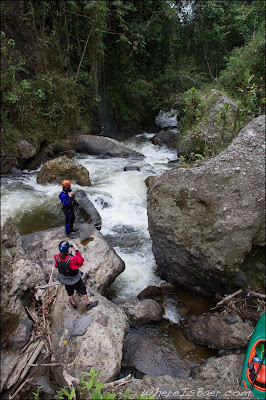 Looking for an exit in the Rio Naranjos, Joel Fedak, Jared Page, Chris Baer, Colombia