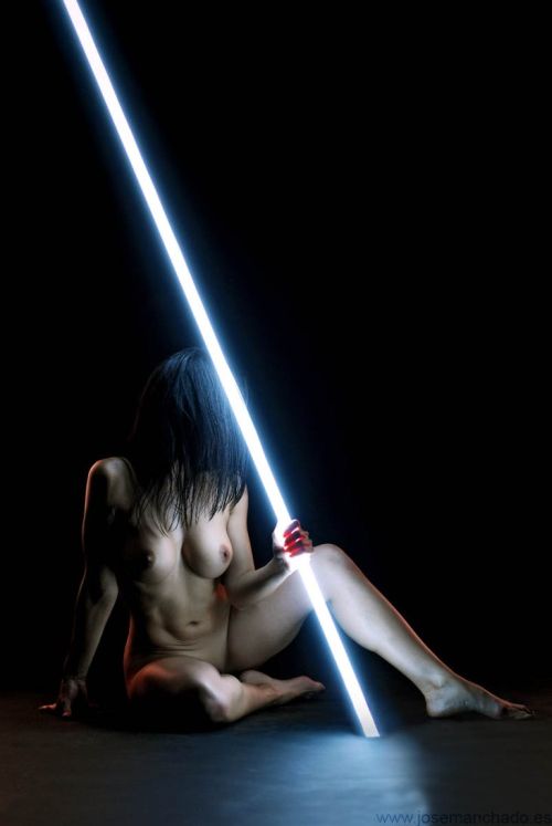 Jose Manchado deviantart mulheres nuas fetiche nerd star wars sabre de luz laser gostosas