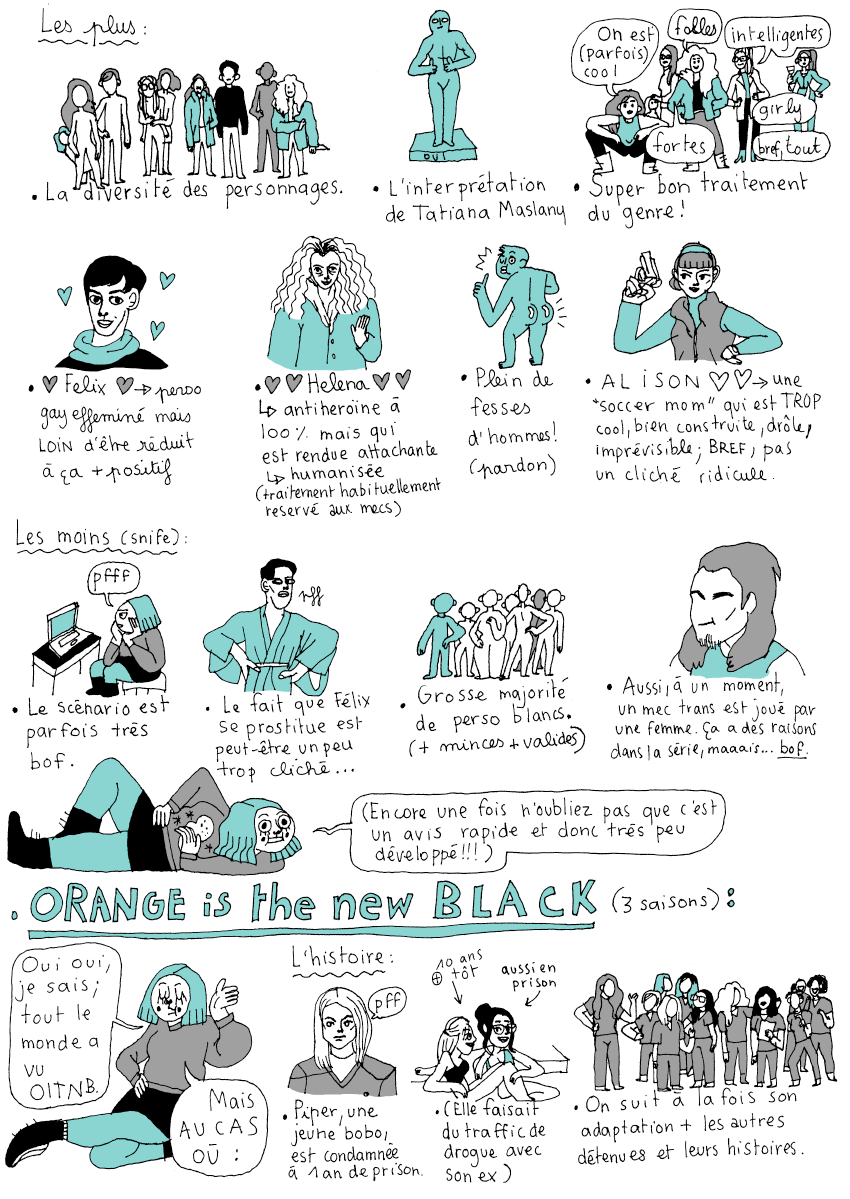 serie avec des prostituées