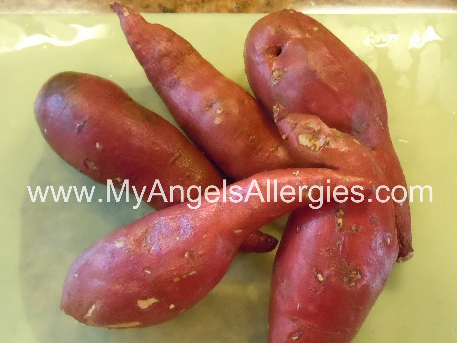 Fire Roasted Sweet Potatoes My Angel's Allergies