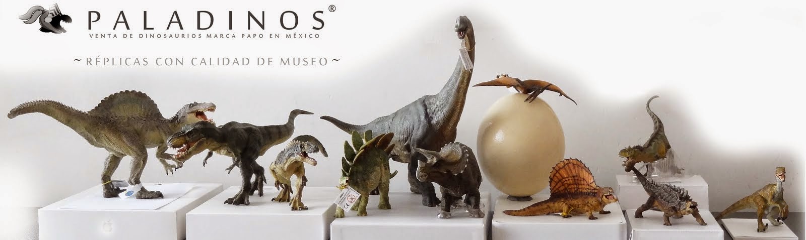 PALADINOS - Réplicas de Dinosaurios marca Papo en Mexico