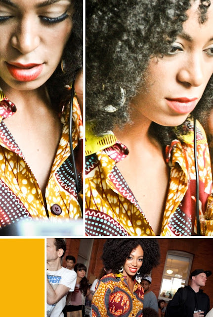 Solange-knowles-in Boxing-kitten-shirt-african-print-ciaafrique