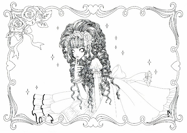 Coloring Book Angelic Pretty