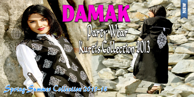 Damak Spring-Summer Kurti's Collection 2013