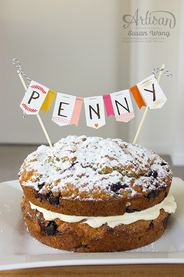 Giant Blueberry Muffin Birthday Cake Giant Blueberry Muffin Birthday Cake