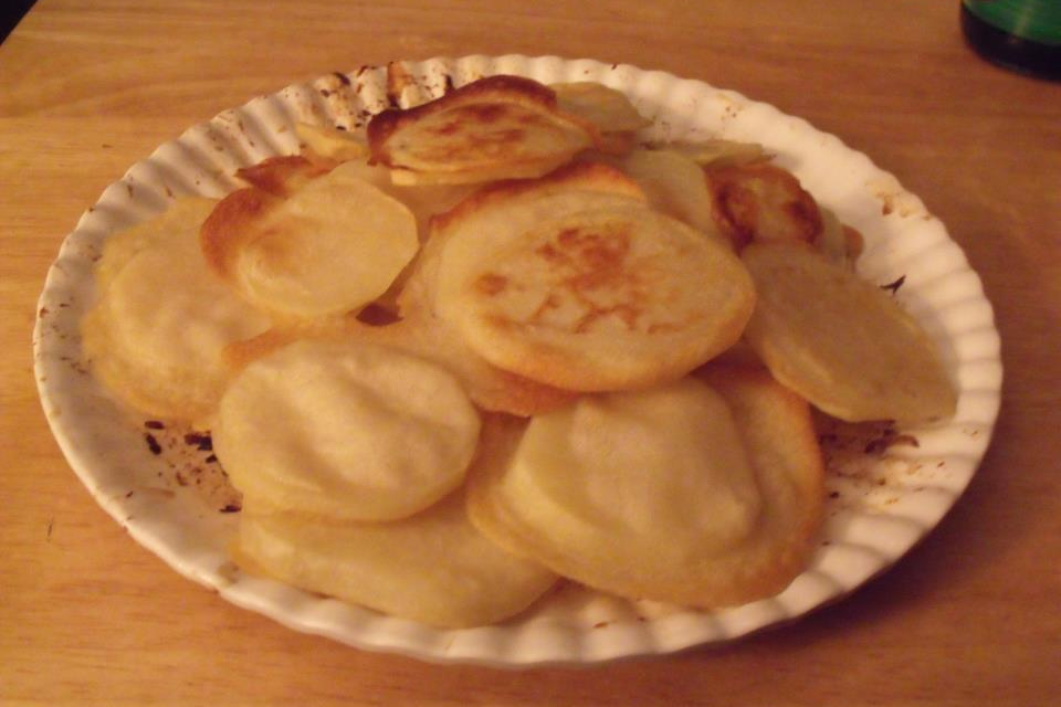 French Fry Diary Baked Tempura Potato Slices