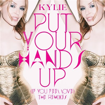 kylie mingle, put your hands up, cover