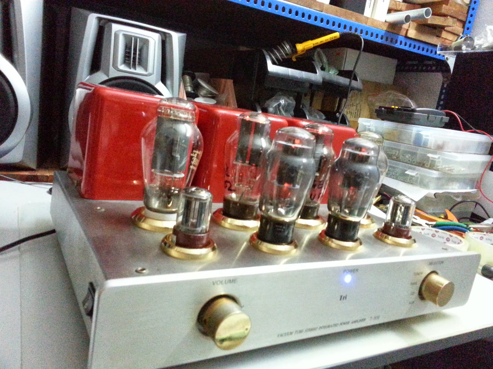 J&K Audio Design 300B Amplifier Modifications