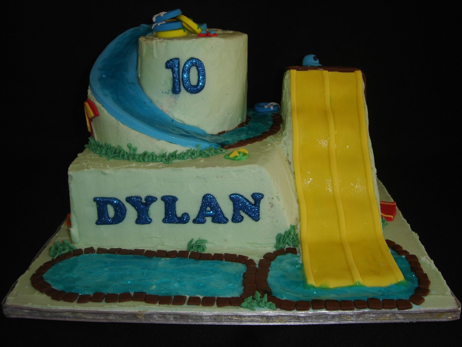 Cake till u drop Water slide cake