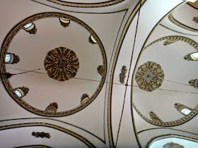 Ceiling Dome Design of Grand Mosque of Bursa Turkey
