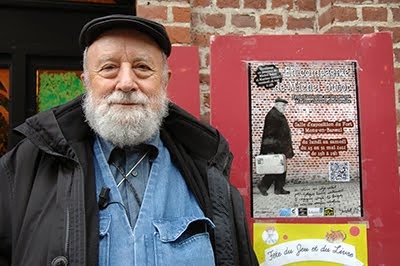 Michel Butor à la bibliothèque de Mons-en-Barœul