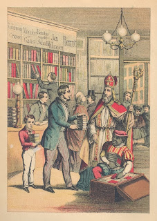 Ontleend aan dbnl.org : Jan Schenkman, Sint Nikolaas en zijn knecht (1850)