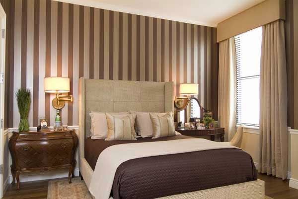 Bedroom Paint Ideas Stripes home paint ideas: paint vertical stripes on the walls right around Bedroom Paint Ideas Stripes home paint ideas: paint vertical stripes on the walls right around