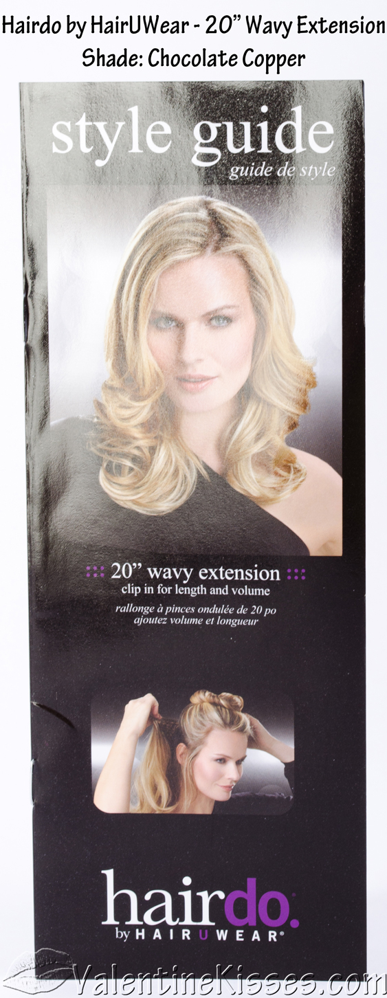 Valentine Kisses Hairdo by HairUWear 20" Wavy Extension in Chocolate