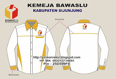 BAJU MODEL TERBARU BAWASLU