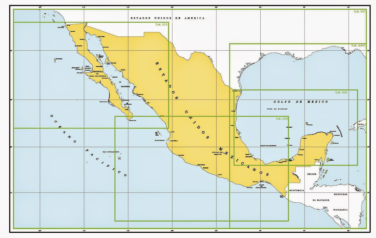 Mexican Nautical Charts