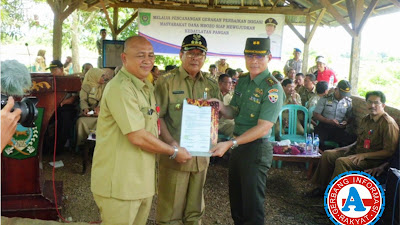 Dukung Swasembada Pangan, Bupati Canangkan Gerakan Perbaikan Irigasi