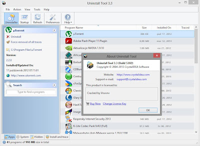 Uninstall Tool 3.3.0 Build 5302 Uninstall Tool 3.3.0 Build 5302