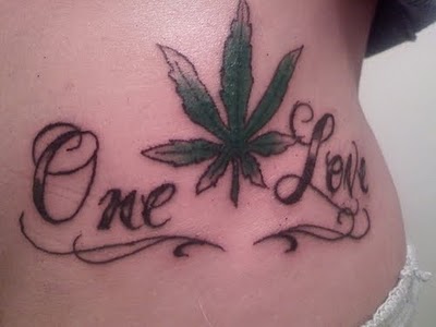 weed tattoos