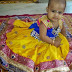 Gorgeous Baby in Yellow Skirt