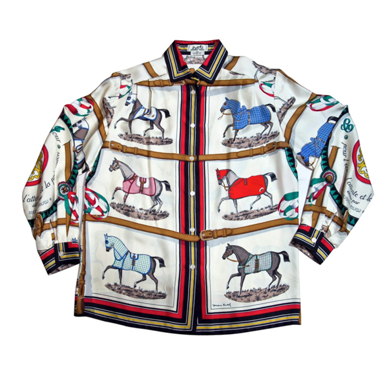 Horse Country Chic Vintage Hermes