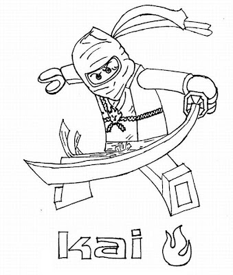 Ninjago Kai Coloring Pages Printable – Colorings.net