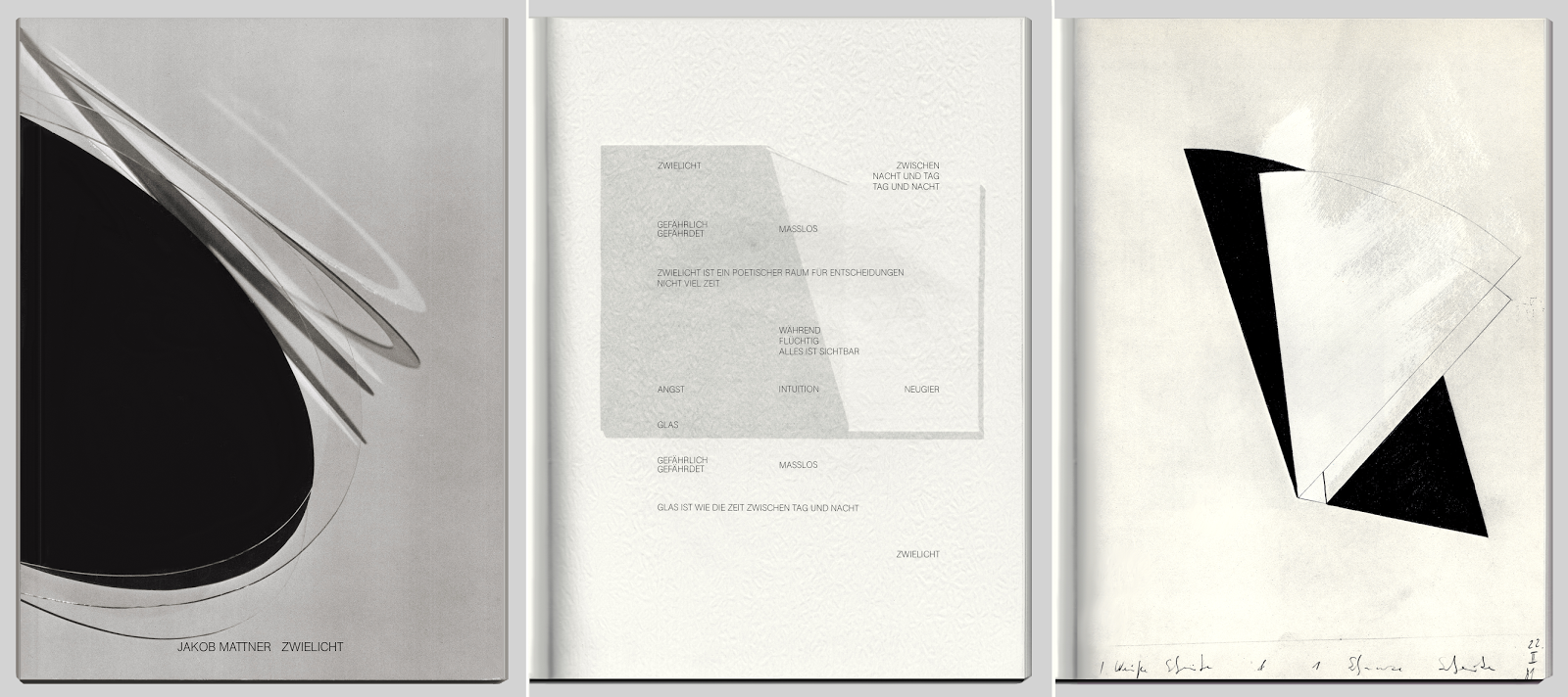Jakob Mattner Small Works Catalogues Lydia Megert Editions
