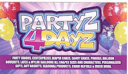 Need Party Decorations In Brooklyn, New York? CALL Partyz 4 Dayz 718-453-3237