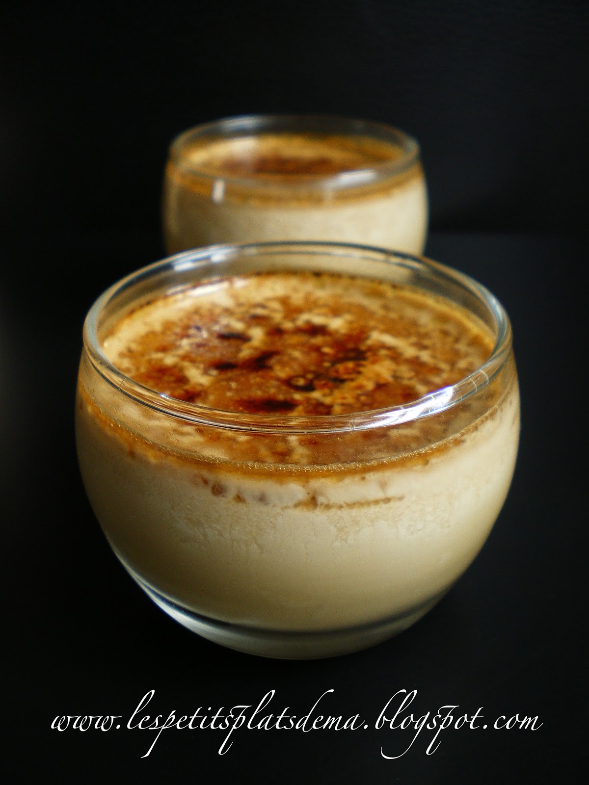 LeS PeTiTs PlAtS D'EmA Panna cotta au café comme une crème brûlée