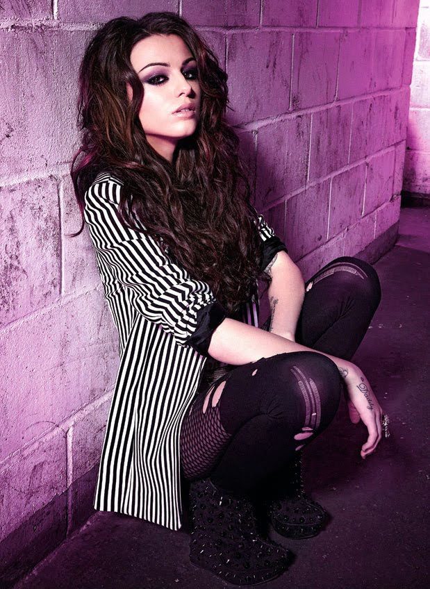 ADAM BURRELL - MAKEUP ARTIST: CHER LLOYD FABULOUS MAGAZINE COVER